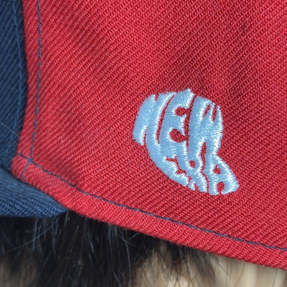 New Era Gonzaga Navy and Red Fitted Cap - Picture 4 of 9